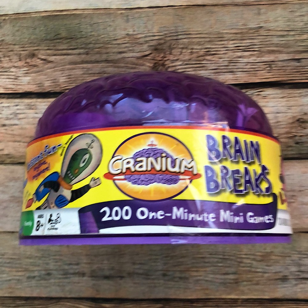 Cranium Brain Breaks Mini Games | For Ages 8+. 2-6 Players.